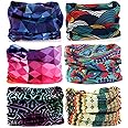KALILY Headband Bandana Neck Gaiter Head Wrap Scarf Neck Warmer Headwear Balaclava for Sports