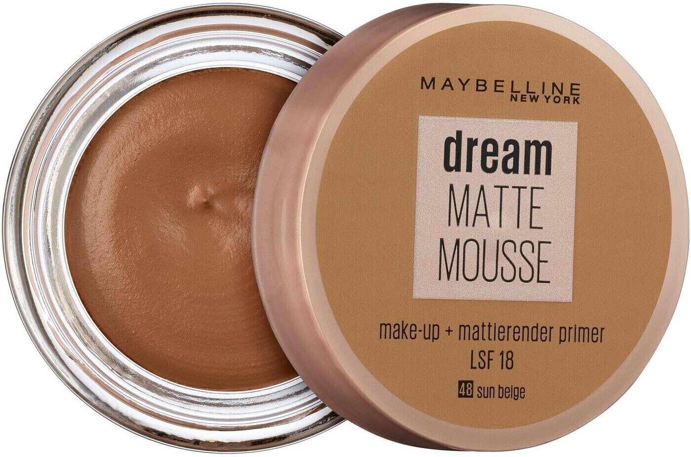 Maybelline New York Dream matte Mousse SPF 20-48 Sun Beige — image 1