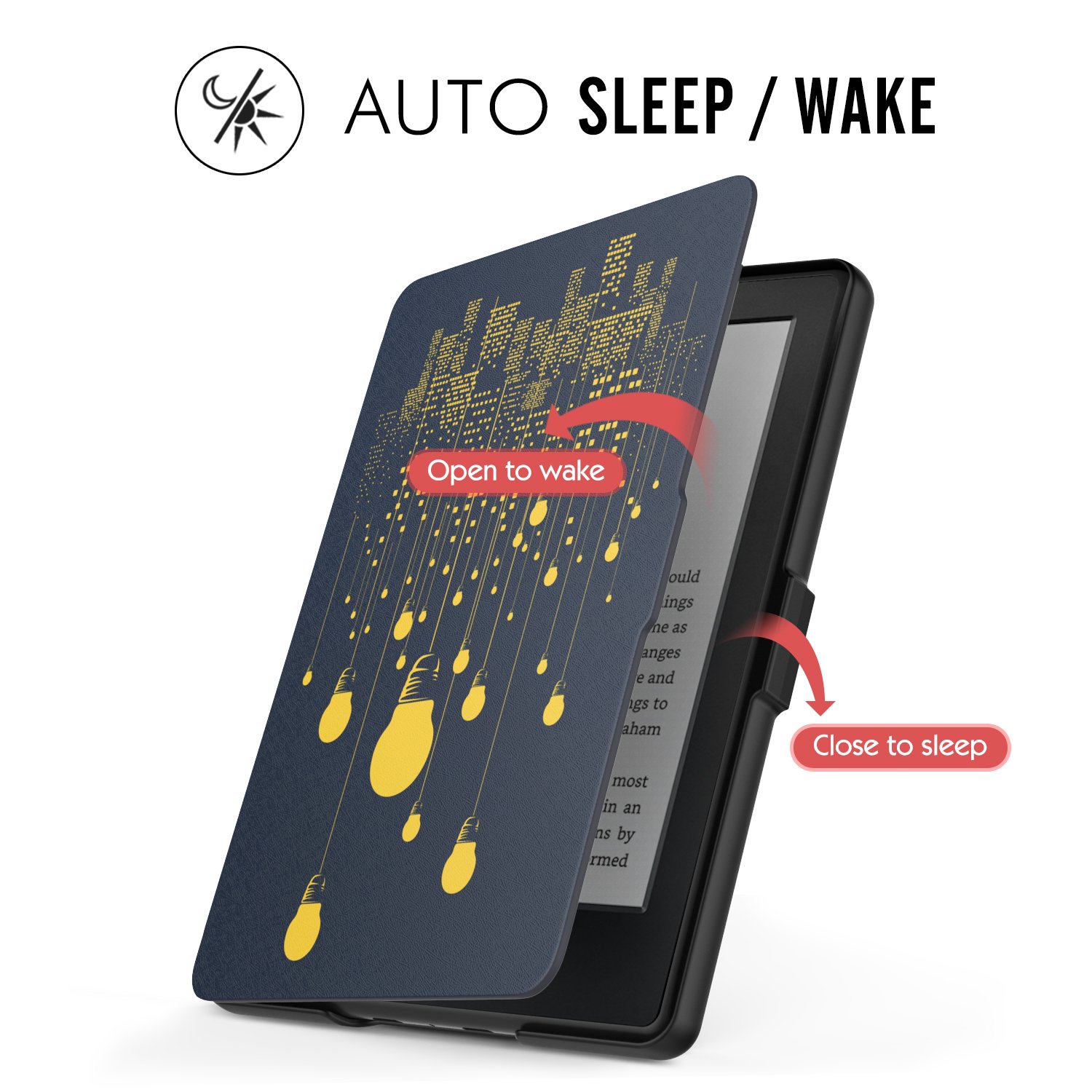 MoKo Case for Kindle Ereader (8th Generation 2016) The Thinnest and