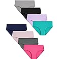 Boboking Teen Girls Underwear Cotton Brief Panties 8 pack