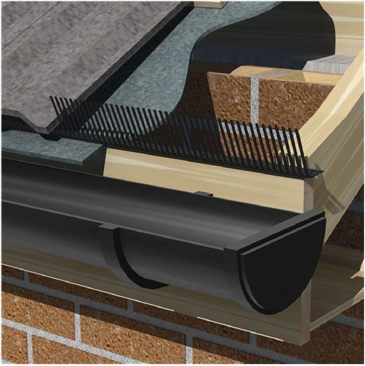 Building Supplies 10 Pack Bird Comb Roof Tile Eaves Gap Filler 1 Metre Long Roofing Fascia Filling Tools Home Improvement 5adaycomng Building Supplies 10 Pack Bird Comb Roof Tile Eaves Gap Filler 1 Metre Long Roofing Fascia Filling Tools Home Improvement 5adaycomng