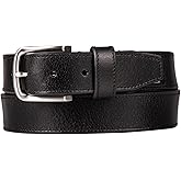 Nautica Men's Casual Leather Belt | Everyday | Classic | Pants | Jeans | Khakis | Chinos | Metal Buckle