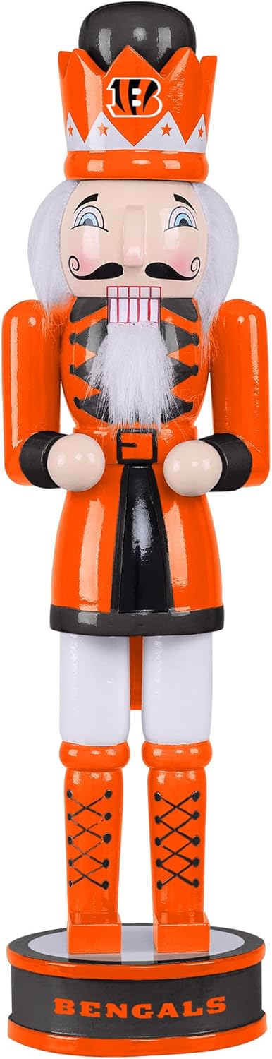 Nutcrackers - foco NFL Team Logo Collectible Holiday 14