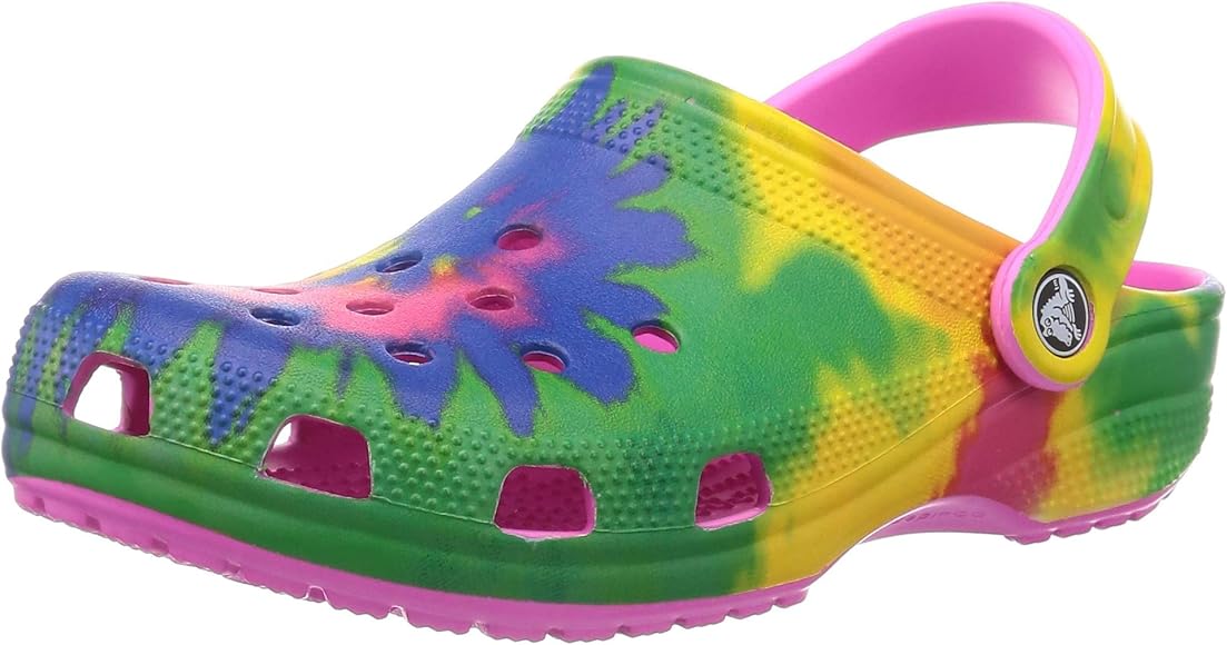 crocs tie dye womens