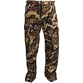 HOT SHOT Men’s Camo Performance Pant, Multi-Pocket Adjustable Waist Pants, Comfortable Year-Round Deer Hunting Gear for Men