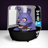 TUBBZ Five Nights At Freddy's Bonnie Cosplaying Rubber Duck Figure view 2