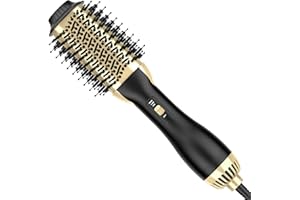 FOCALA Hair Dryer Brush Blow Dryer Brush in One - One-Step Volumizer Styler and Hot Air Brush - Professional Salon Blow Out Brush for All Hair Type