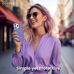 ORNARTO Compatible with iPhone 15 Pro Max Case