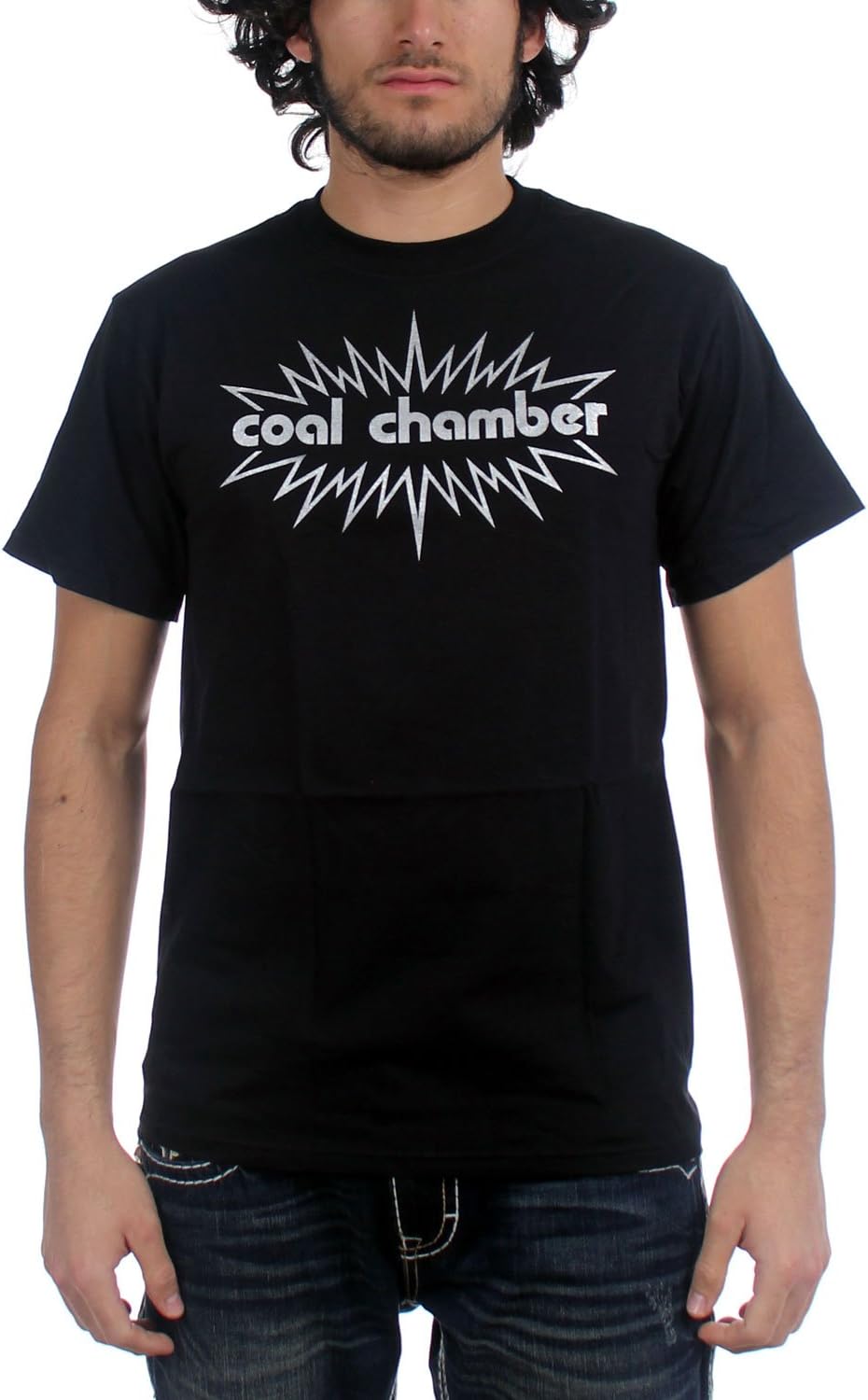 Coal Chamber Mens Burst Logo T-Shirt in Black