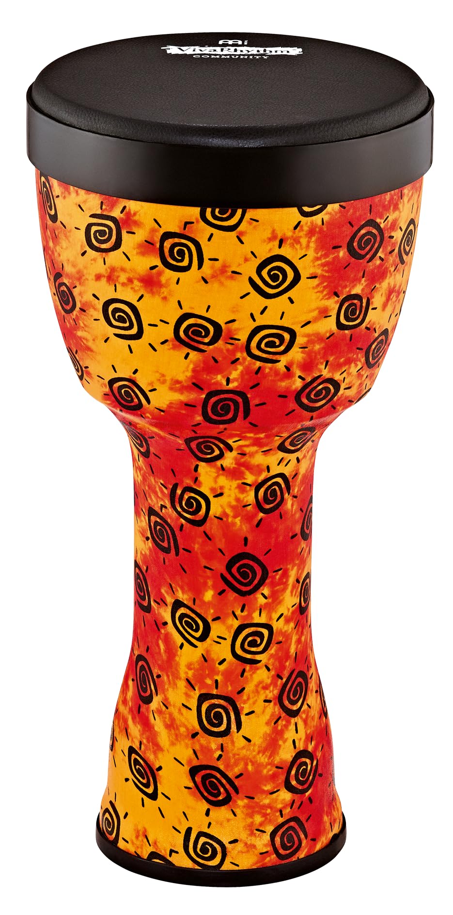 Meinl Percussion VivaRhythm Djembe Instrument - Medium Sized Handdrum - With Nappa Head - Diameter 10 Inches - Plastic, Multicoloured (VR-SDJPO10-NH)