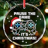 Video Game Christmas Tree Ornaments,Gaming Ornaments for Christmas Tree,Gamer Video Game Christmas Ornament -Gamer Gifts for Men - Acrylic Gaming Ornament