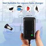 Xahpower 12V Charger for Ride On Toys 12V Battery Charger 1A 2.1x5.5mm view 3