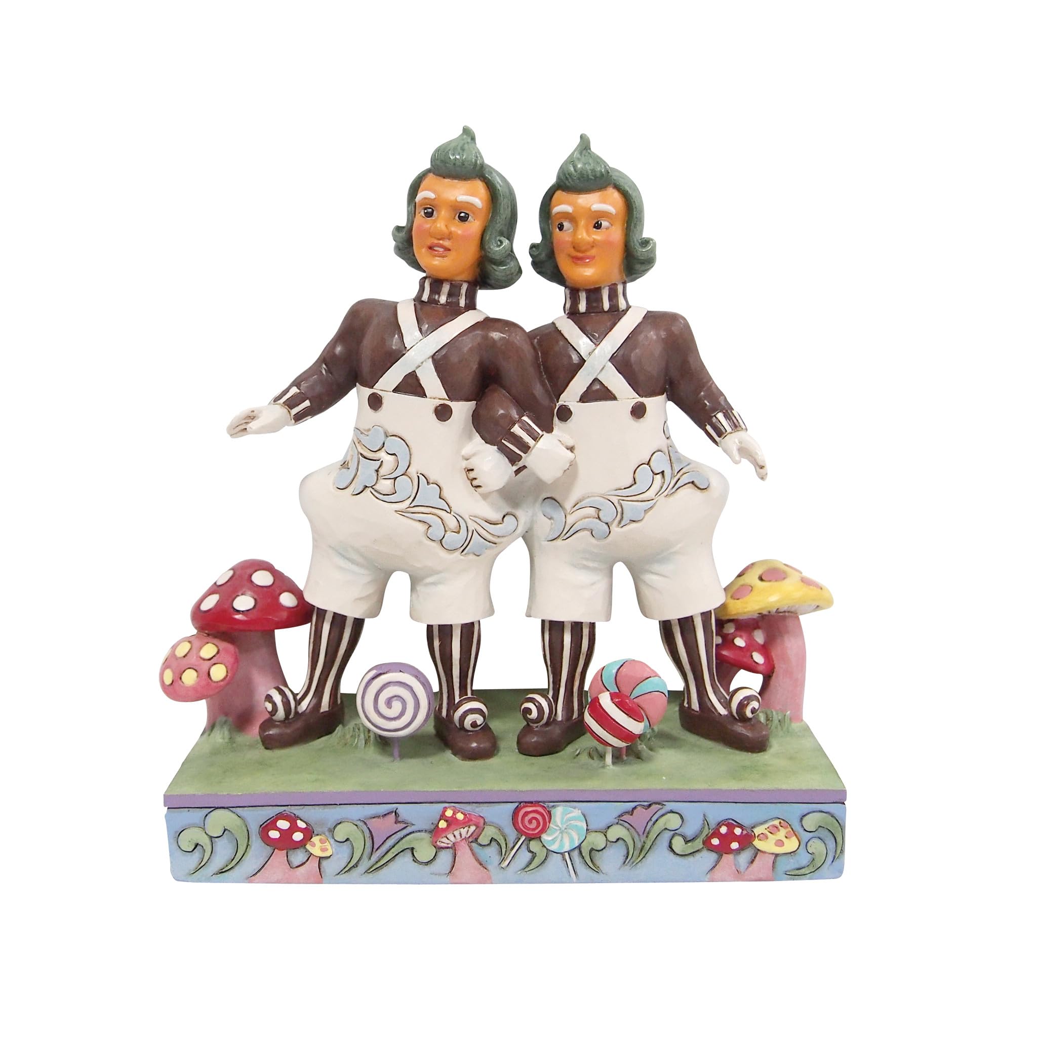 Enesco Jim Shore Oompa Loompas Side by Side Figurine