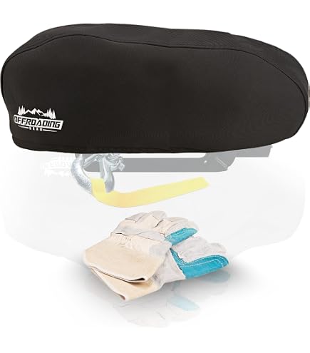 Housse De Treuil étanche Et Anti-UV 55x26cm | Pour Protection Extérieure, Camping, 4x4 - Matière Oxford Renforcée - 7