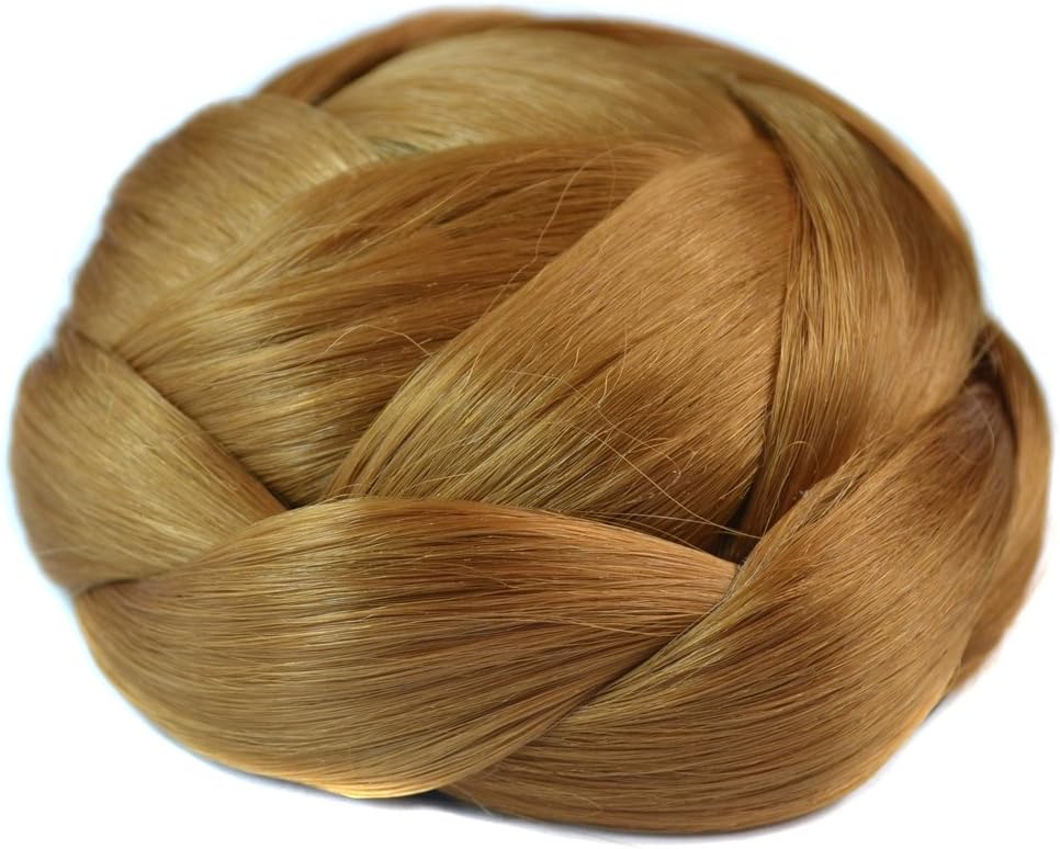 DENIYA Hair Bun Hairpiece Braided Hair Clip in Ponytail Hair Extension