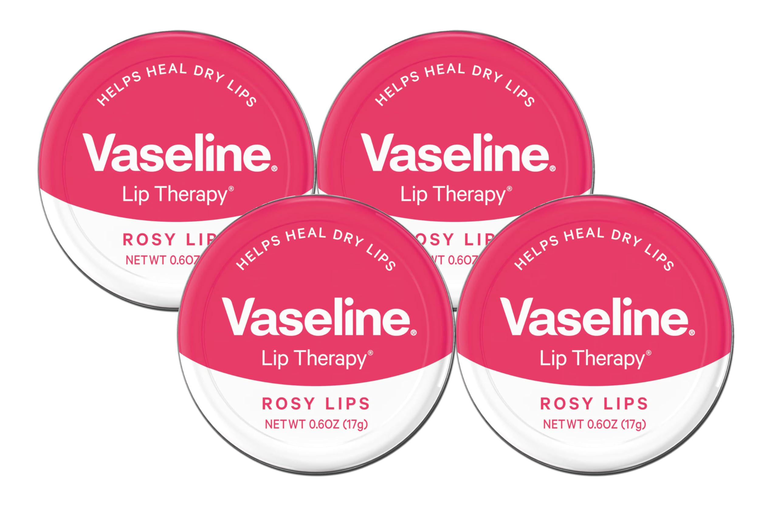 Lip Therapy Rosy Lips Balm 4 X 20g Bundled by Smart Cutie