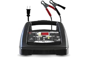 Schumacher Electric 6A Car Battery Charger and 100A Engine Starter, 6-in-1 Solution, Maintainer, 30A Boost, for 6V/12V Power Sport, Automotive, and Marine Batteries, SC1308