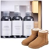 Suede Shoe Cleaner Kit,Suede &amp; Nubuck Care Kit with Shoe Cleaner,Shoe Waterproof Protector Spray,Suede Brush and Suede Eraser,Suede Cleaning Kit for Suede Shoes,Sheepskin Boots,UGG Boots