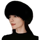 Roniky Women's Faux Fur Headband with Stretch Earwarmer, Winter ski Headband