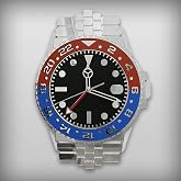 TIMEMAKER Luxury 3D Handmade Wall Clock Wrist Watch Decor for Watch Lovers | For Man Cave, Bedroom, Office Room, Timepieces Shop, Art Modern Design Home Decor, Silent Non Ticking, Watchmaker Gift