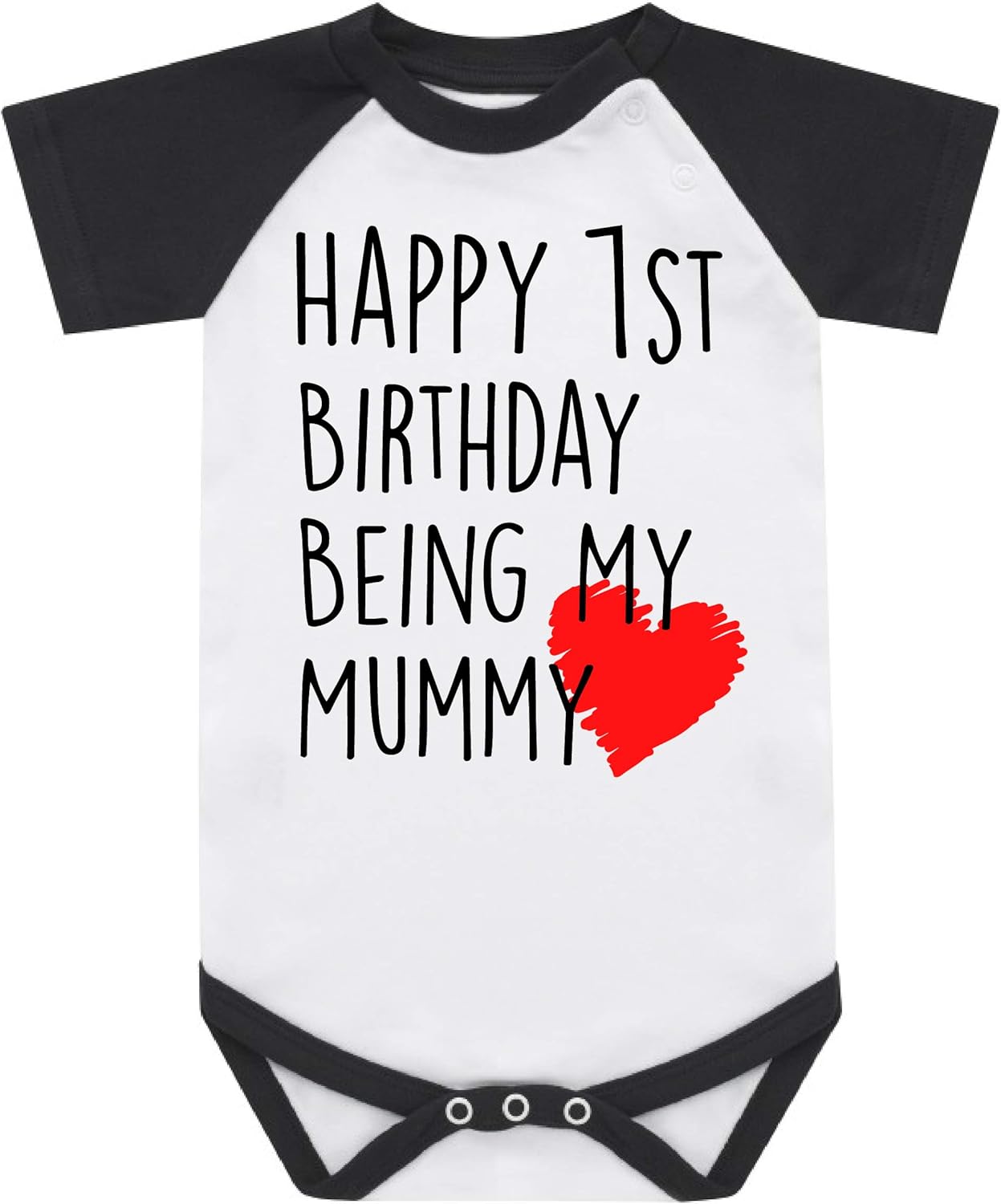 happy birthday mummy babygrow