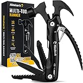 Gifts for Men, 12 in 1 Hammer Multitool, Valentines Day Gifts for Him, Anniversary Birthday Gift for Men Dad Husband Him Grandpa, Mens Valentines Gift for Camping Essentials Cool Gadgets Tools