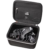 Tourmate Hard Storage Case for DanForce Headlamp - Travel Case for USB Rechargeable LED Head Lamp (Black)