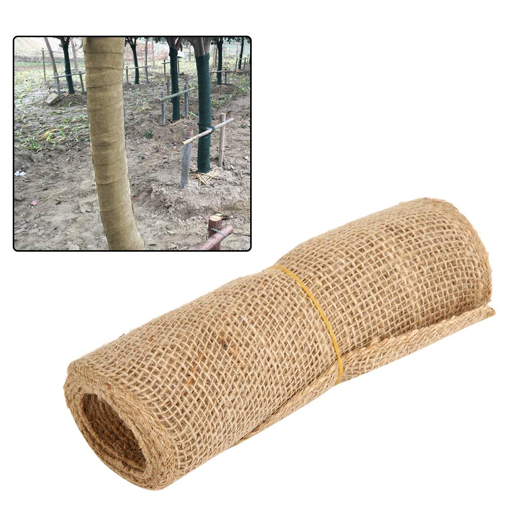 Plant Frost Cover Natural Garden Burlap Tree and Seed Blanket for Seed Germination Season Extension Animal 7.9 x 118.1 in