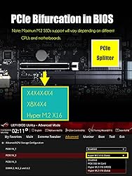 GLOTRENDS PA41 Quad M.2 NVMe to PCIe 4.0 X16