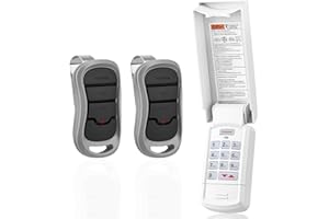 AOOASHET for Genie Garage Door Opener Keypad and Remote,Compatible with All Genie/Overhead Garage Door Openers, for Model GK-R 37332R OKP-BX GK-BX