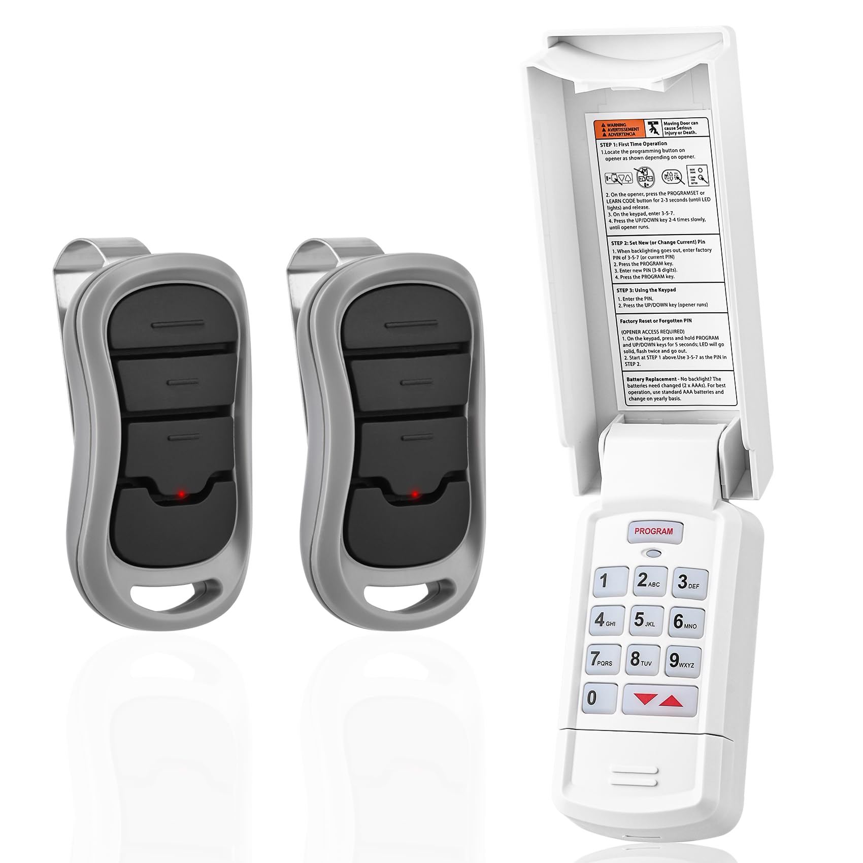 Photo 1 of for Genie Garage Door Opener Keypad and Remote,Compatible with All Genie/Overhead Garage Door Openers, for Model GK-R 37332R OKP-BX GK-BX