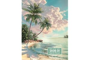 Agenda Mensuel 2026-2031: 6 ans Du 1 janvier 2026 jusqu'a le 31 Décember 2031