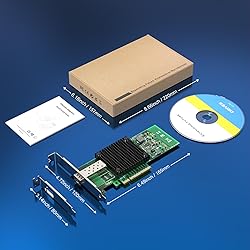 EDUP 10Gb PCI-E Network Card NIC with Intel 82599EN