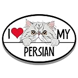 Magnet Me Up I Love My Persian Cat Breed Car