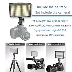 Digital SLR Camera Lighting Kit - Bemaxy 176 Ultra