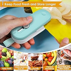 FEPPO Mini Bag Sealer, 2 in 1 Bag Sealer Heat Seal