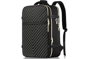 Large Carry On Travel Backpack - Flight Approved Waterproof Luggage Suitcase Backpacks Personal Item Size for Women Men Fit 1