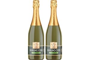Tuscanini Sparkling Apple Cider, 25.4oz (2 Pack) | Non-Alcoholic Celebration Drink | Refreshing & Elegant Sparkling Drink | Perfect for Holidays, Weddings & Special Occasions