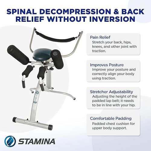 Stamina InLine Traction Control System, Back Pain Relief Spine