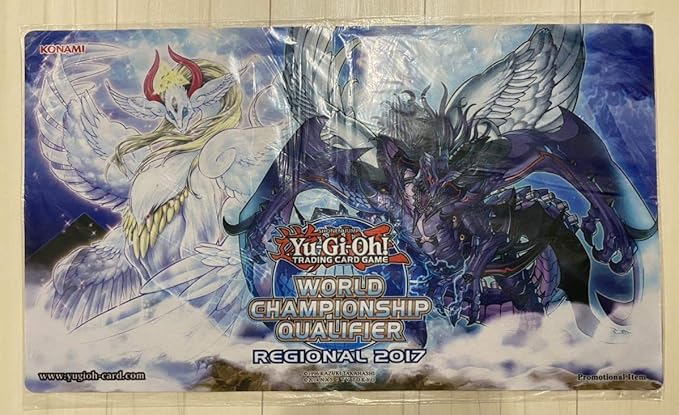 Amazon 遊戯王 プレイマット 真竜凰マリアムネ 真竜皇vfd 公式 本物 コナミ 海外版 英語版 Wcq Regional 17 おもちゃ ホビー