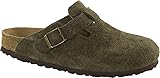 Birkenstock Unisex Boston BS Soft Footbed Suede