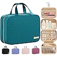 HOTOR Travel Toiletry Bag - Toiletry Bag w/Hanging Hook - Spacious Toiletry Bag for Women & Men, Makeup Bag/Big Comparment, Waterproof for Travel Accessories, Travel Essentials, Medium, Teal