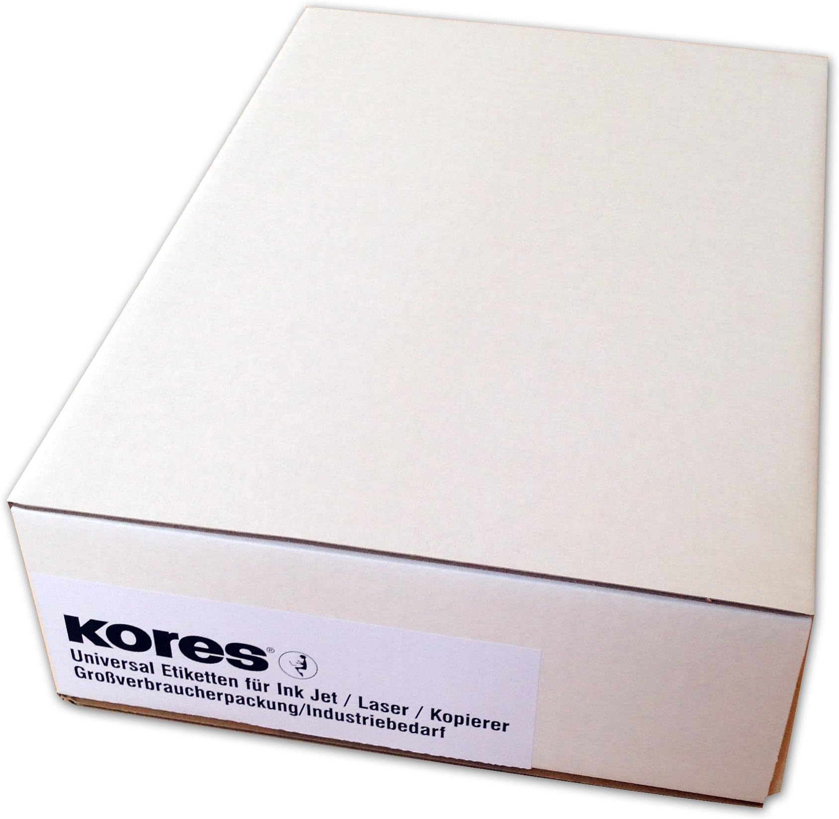 Kores Universal Labels - 500 Sheet 63.5 x 33.9 mm White