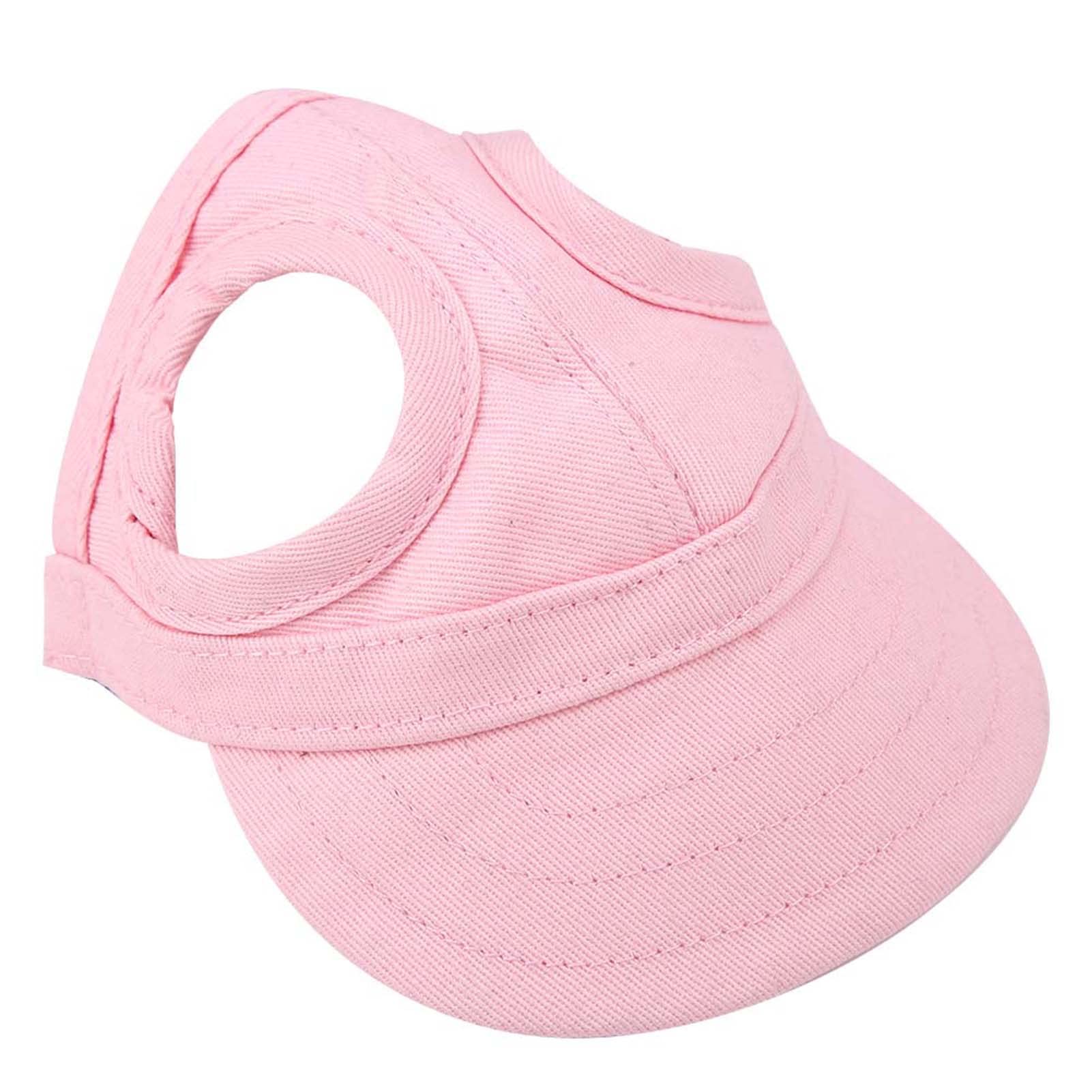 Dog Baseball Cap,Dog Sun Hat,Pet Outdoor Cap,Pet Hat,Dog Cat Baseball Outdoor Cap,Sunbonnet Adjustable Stripe Summer Travel Sport Hat for Small Medium Large Dogs