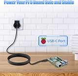 syid Raspberry Pi 5 Power Supply 5.1V 5A 27W PD USB-C GaN UK Adapter view 7