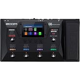 Zoom G6 Guitar Multi-Effects Processor with Expression Pedal, Touchscreen Interface, 100+ Built in Effects, Amp Modeling, IR&rsquo;s, Looper, &amp; Audio Interface for Direct Recording to Computer