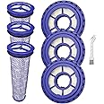Lemige Replacement Vacuum Filters for Dyson DC41 DC65 DC66 UP13 UP20 UP30 Animal, Multi Floor and Ball animal 2 &3 Vacuums, Part 920769-01&920640-01, 3 Post HEPA Filters & 3 Pre Filters