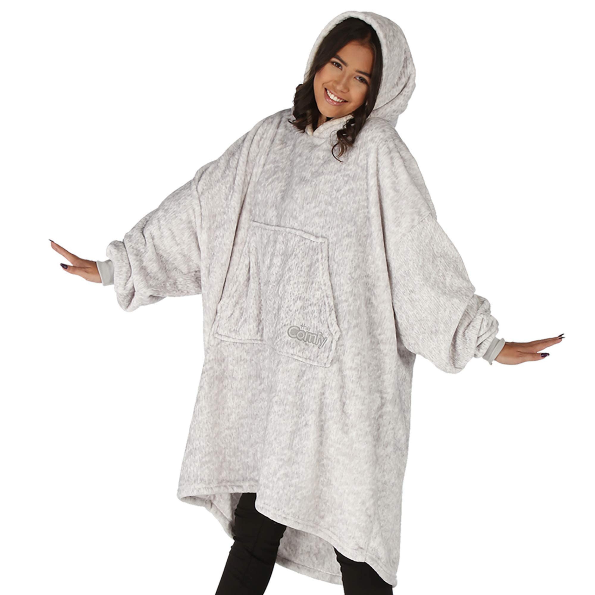THE COMFY Dream | Oversized Light Microfiber Wearable Blanket, One Size Fits All, Seen on Shark Tank Image