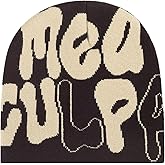 HH HOFNEN Beanie Hat for Women Y2K Knit Skull Cap MEA Culpa Beanie Winter Hat Slouchy Warm Hat Men