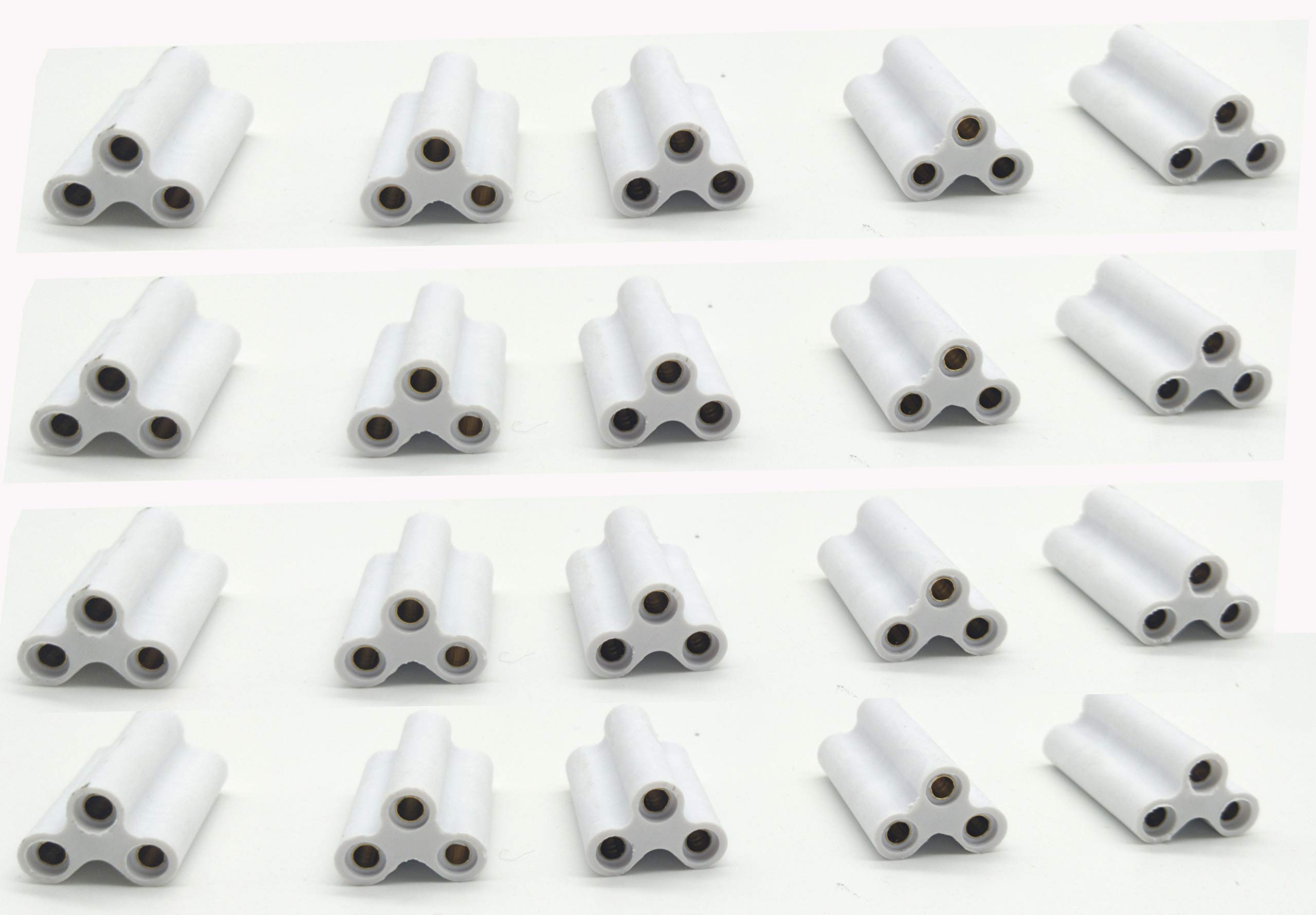 Traovien T5 T8 LED Lamp 3Pin Connector, Double End